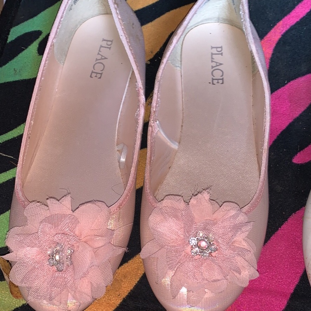 Pink childrens place shoes